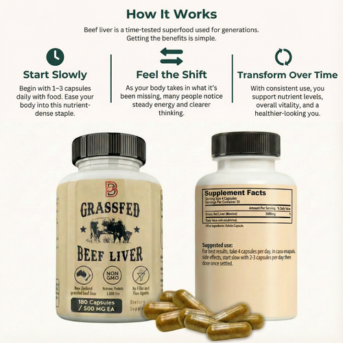 Beef Liver Capsules